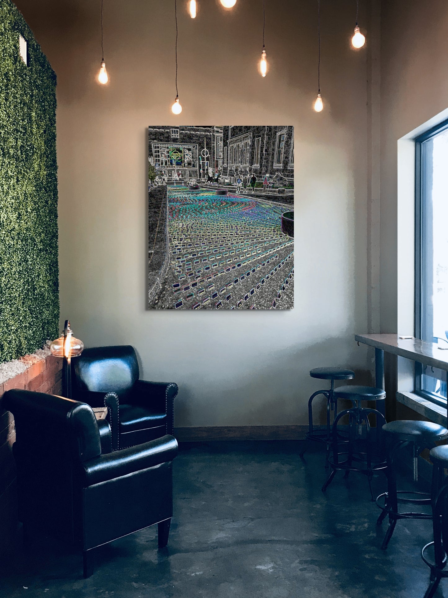 NEON STREET ART WALL ART