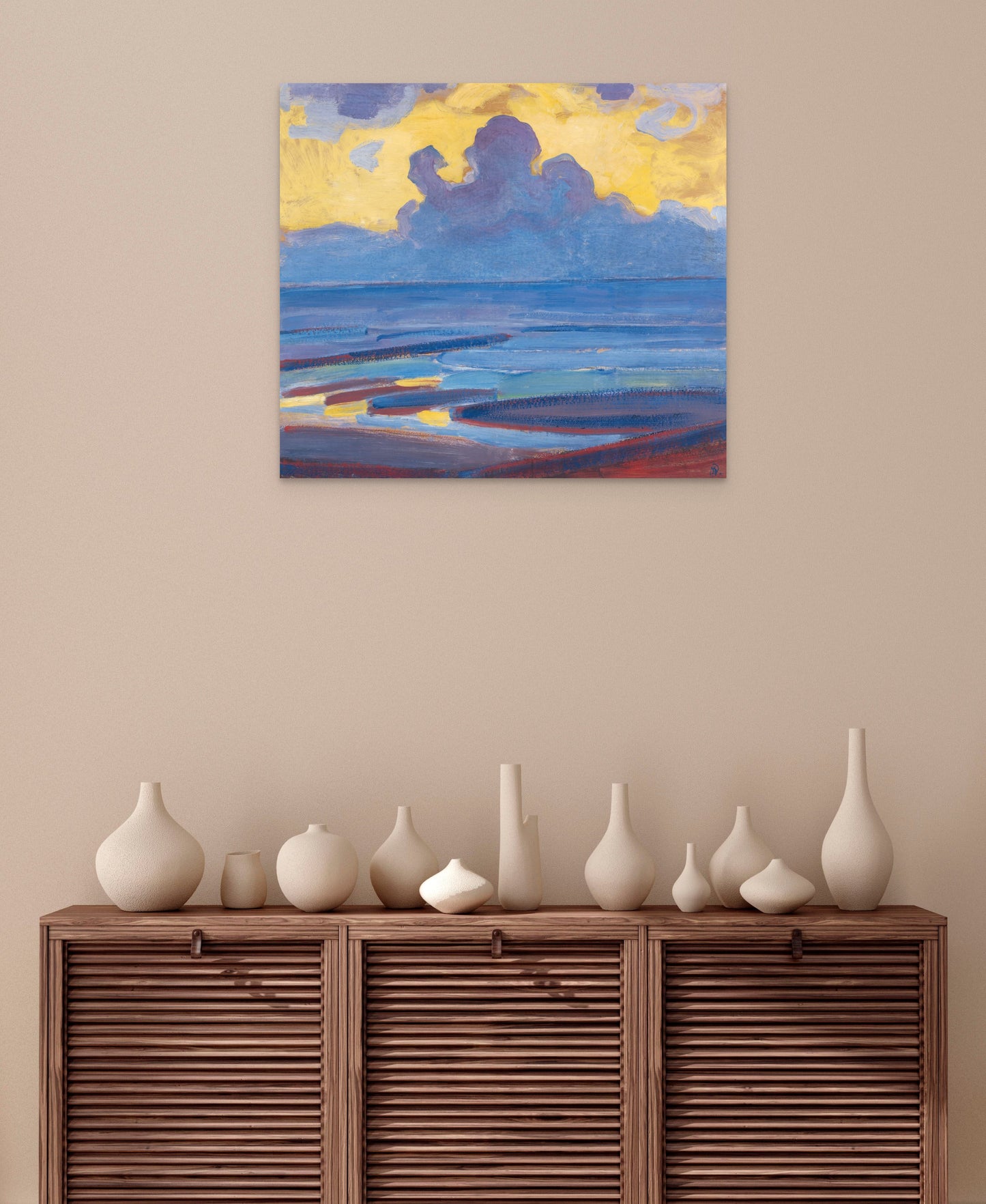 BY THE SEA WALL ART