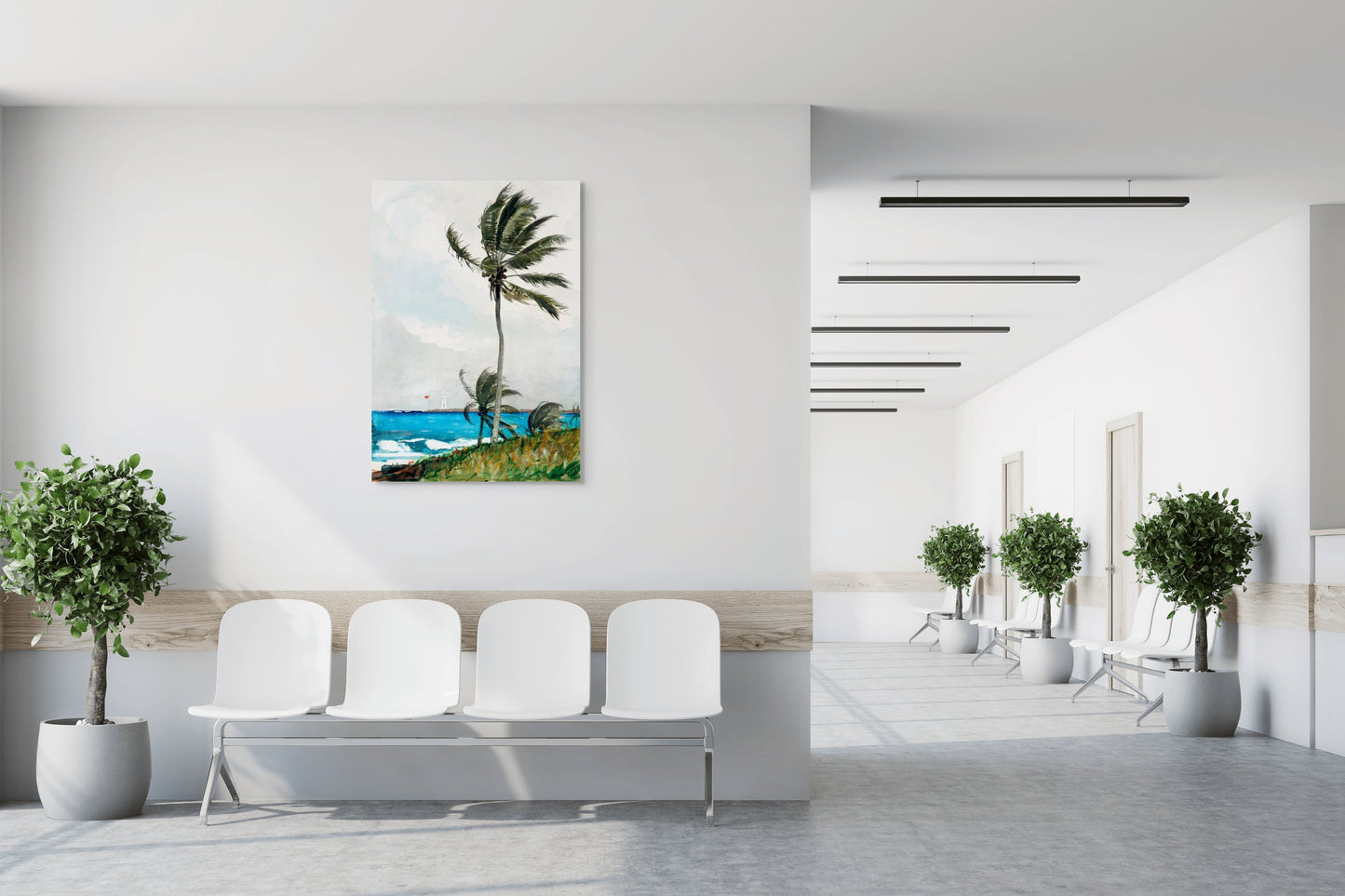 PALM TREE, NASSAU WALL ART