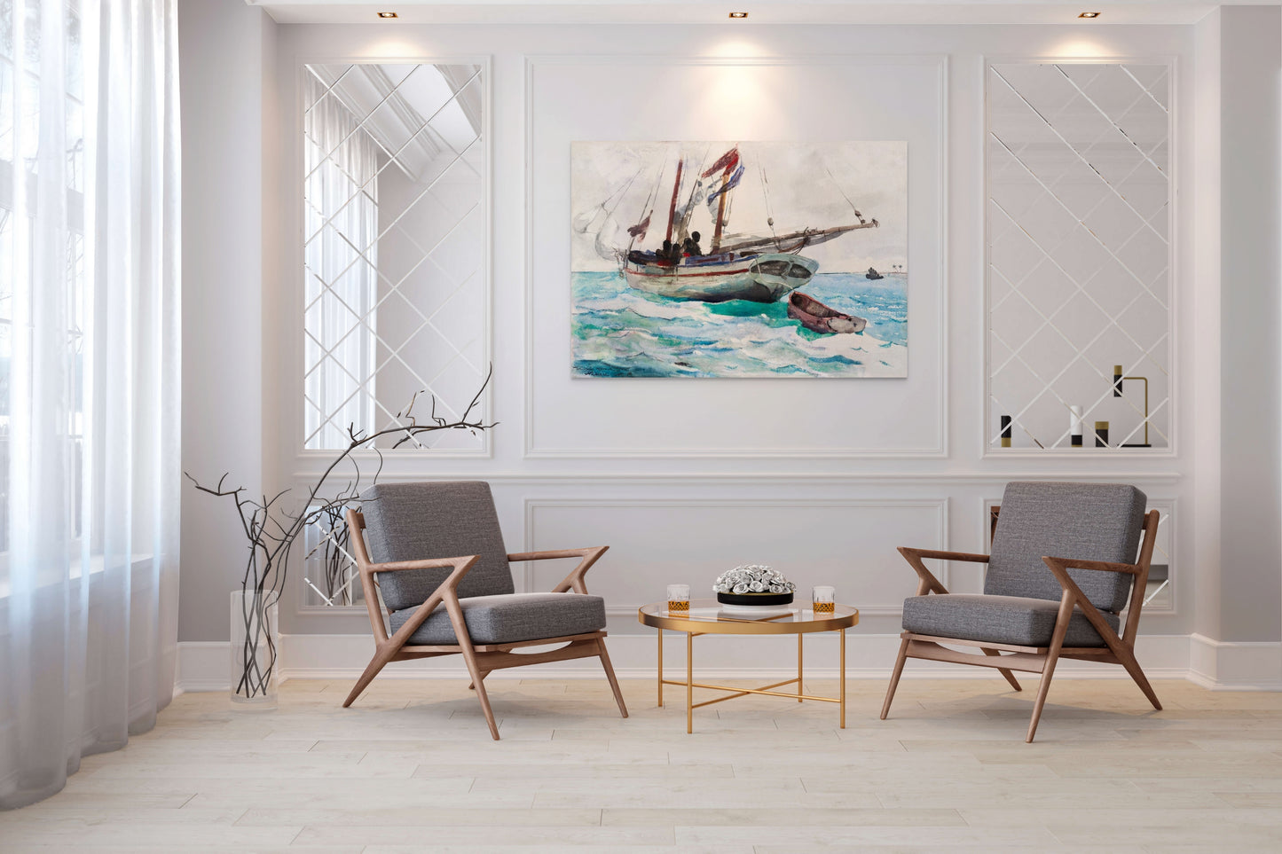SCHOONER-NASSAU WALL ART